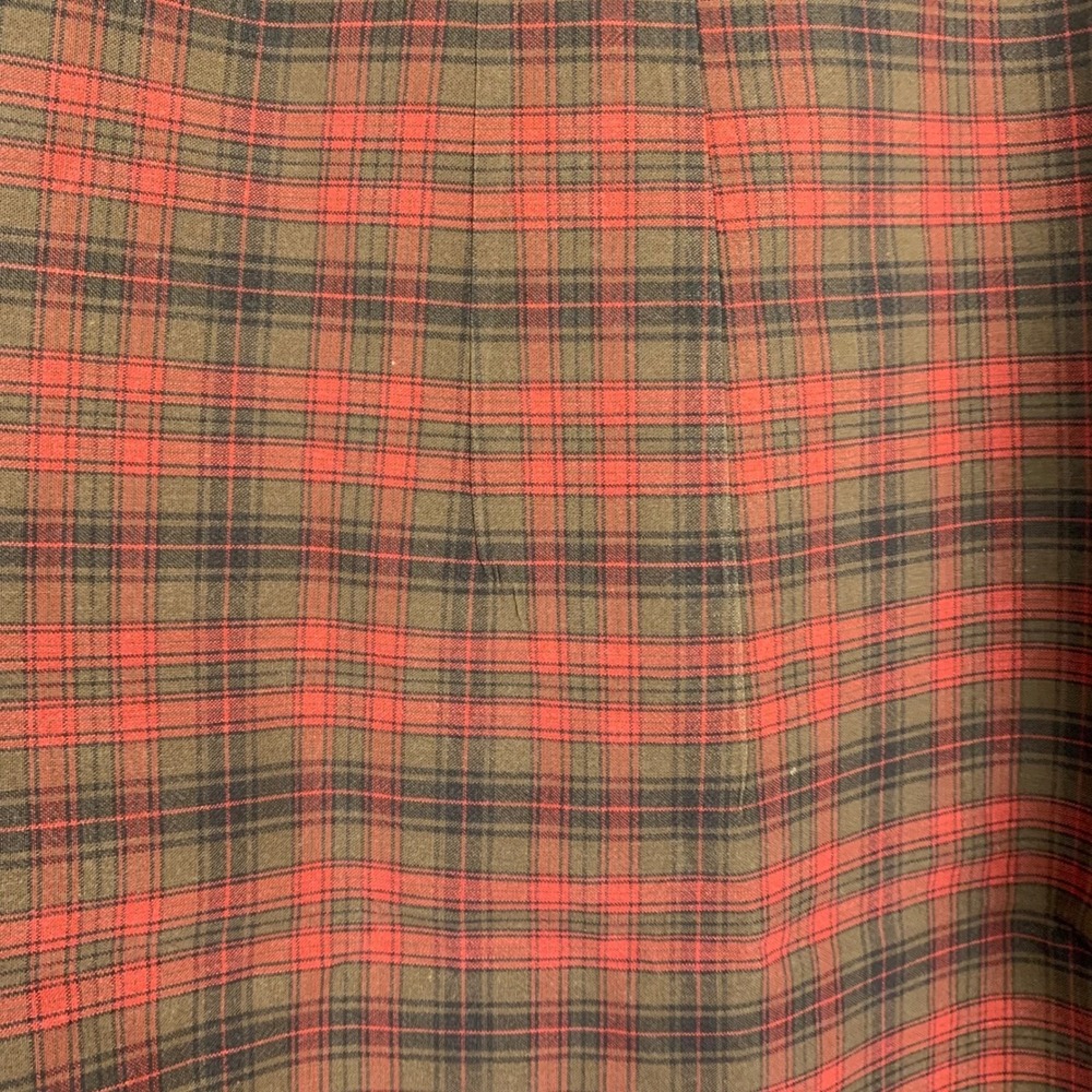 Cinch Western Shirt Mens XL Meas. Red Plaid Long Sleeve Button Down Cotton Tag L - Picture 13 of 16